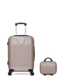 WAVE PARIS - Lot de 2 - Valises Cabine et Vanity SELENGA