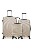 HERO - Lot de 3 - Valises grand format, weekend et cabine XXS LAGOS