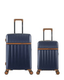 Lot de 2 Valises Rigides Taille Moyenne et Cabine XS ZERMATT