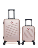 SWISS KOPPER - LOT DE 2 - Valise Week-end et Valise Cabine XXS ZURICH