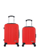 AMERICAN TRAVEL - LOT DE 2 - Valises cabine et cabine XXS BRONX