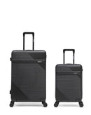Lot de 2 Valises Rigides Grand Format et Cabine WOHLEN