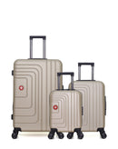 SWISS KOPPER - LOT DE 3 - Valise Grand Format, Valise Cabine et Valise Cabine XXS RUTI