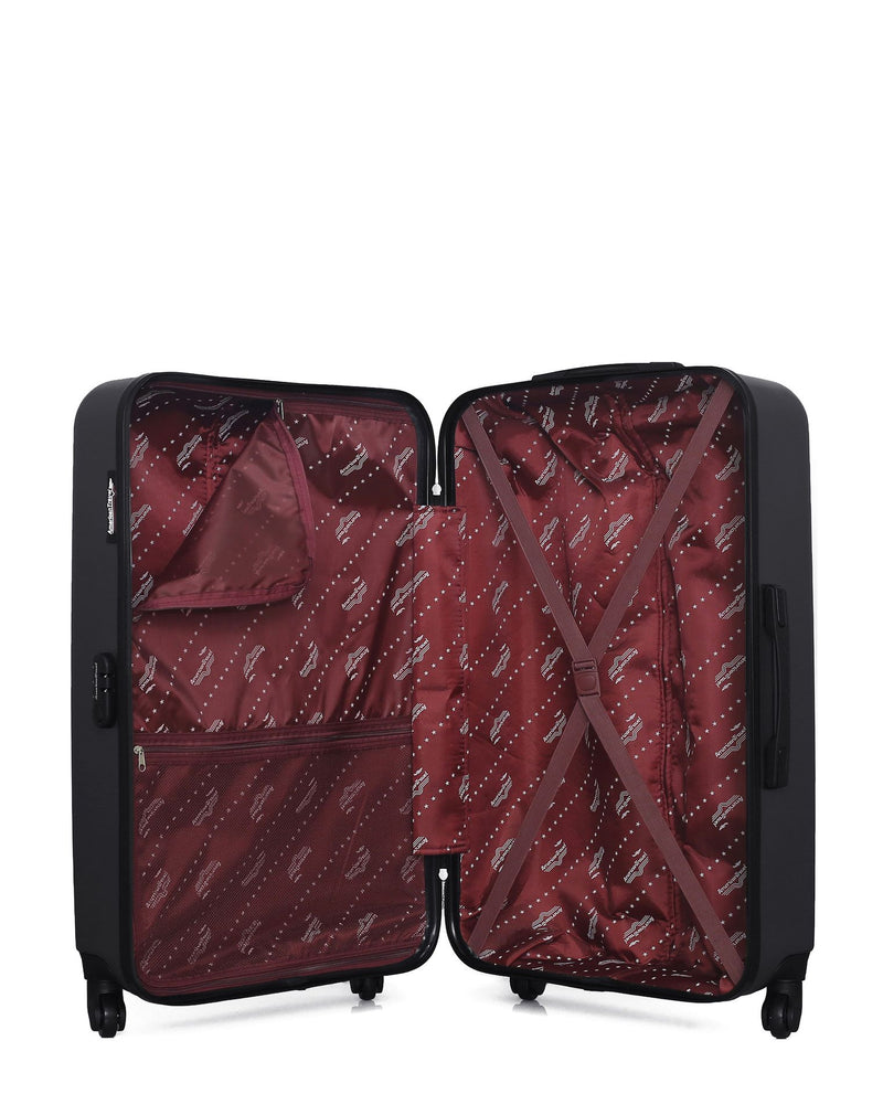 AMERICAN TRAVEL - Set de 4 Valises BRONX-M 75 cm 4 Roues