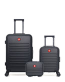 SWISS KOPPER - LOT DE 3 - Valise Week-end, Valise Cabine XXS et Vanity WIL