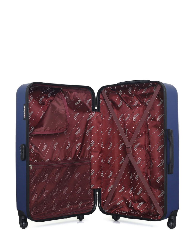 AMERICAN TRAVEL - Set de 4 Valises BRONX-M 75 cm 4 Roues