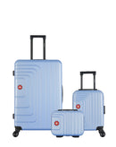 SWISS KOPPER - LOT DE 3 - Valise Grand Format, Valise Cabine XXS et Vanity RUTI