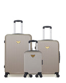 LPB LUGGAGE - LOT DE 3 - Valises grand format, weekend et cabine XXS AGATA