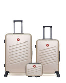 SWISS KOPPER - LOT DE 3 - Valise Grand Format, Valise Week-end et Vanity ZURICH