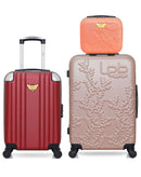 LPB LUGGAGE - Lot de 3 - Valises weekend NAIS, cabine XS AMELIE-E et vanity AELYS-W