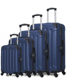 BLUESTAR - Set de 4 Valises MADRID-M