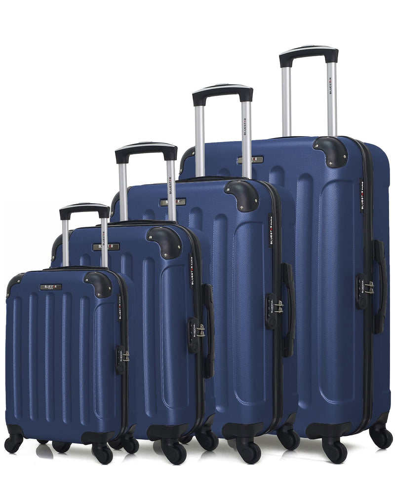 BLUESTAR - Set de 4 Valises MADRID-M 75 cm 4 Roues