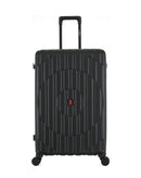Lot de 3 Valises Rigides Grand Format, Taille Moyenne et Cabine XS ODEON