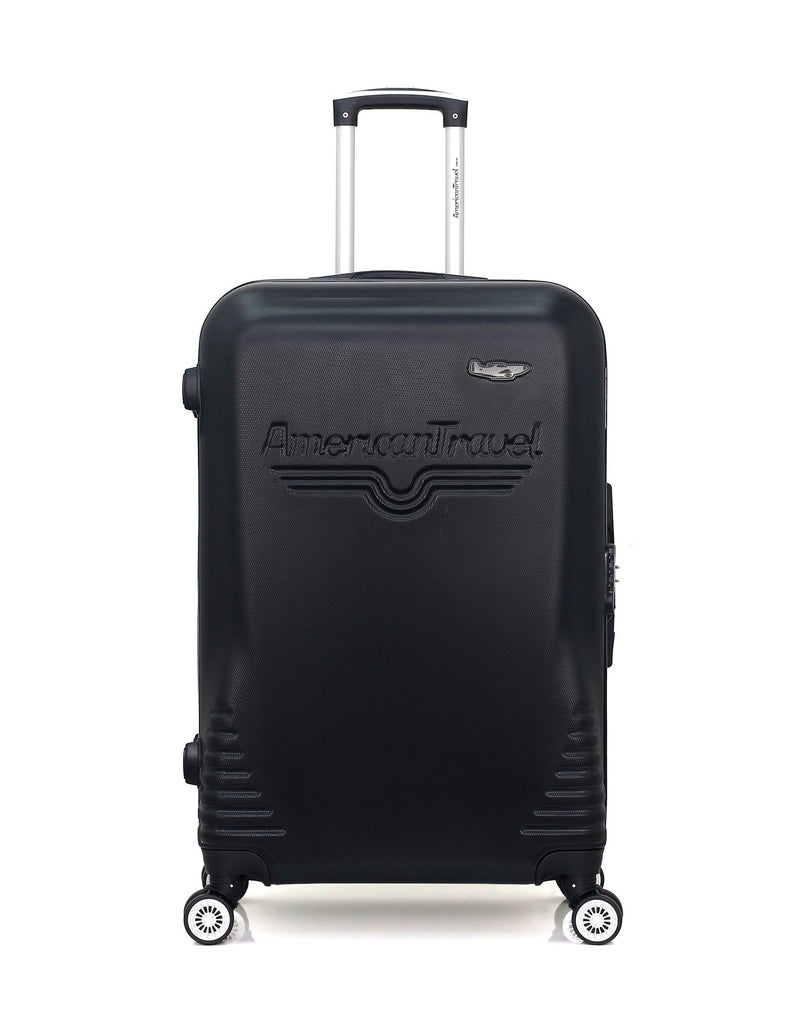 AMERICAN TRAVEL - LOT DE 3 - Valises grand format, weekend et cabine DC