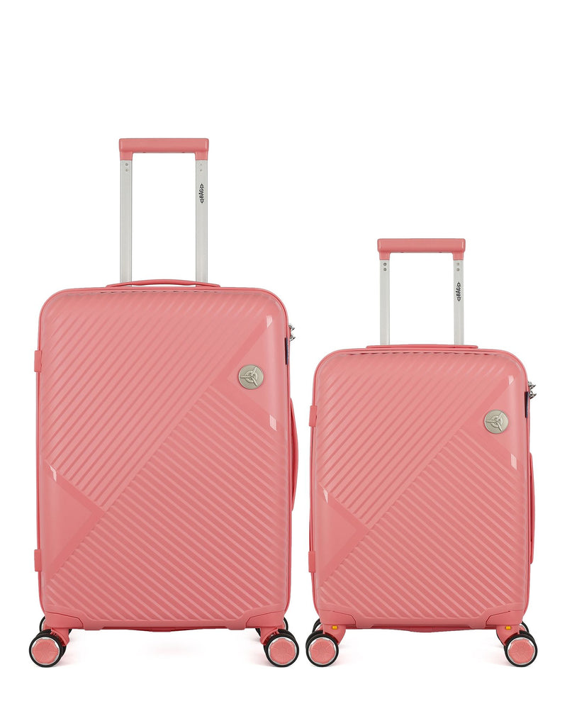 OBAGO  -  Lot de 2  -  Valise weekend et valise cabine CASSIOPEE