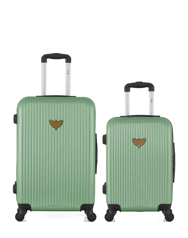 LPB LUGGAGE - LOT DE 2 - Valises weekend et cabine AGATA
