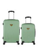 LPB LUGGAGE - LOT DE 2 - Valises weekend et cabine AGATA