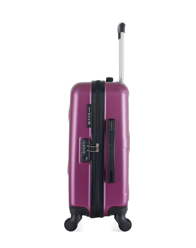 WAVE PARIS - Valise Cabine ABS AMAZONE 4 Roues 55 cm