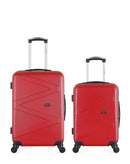 WAVE PARIS - Lot de 2 - Valises Weekend et Cabine AMAZONE