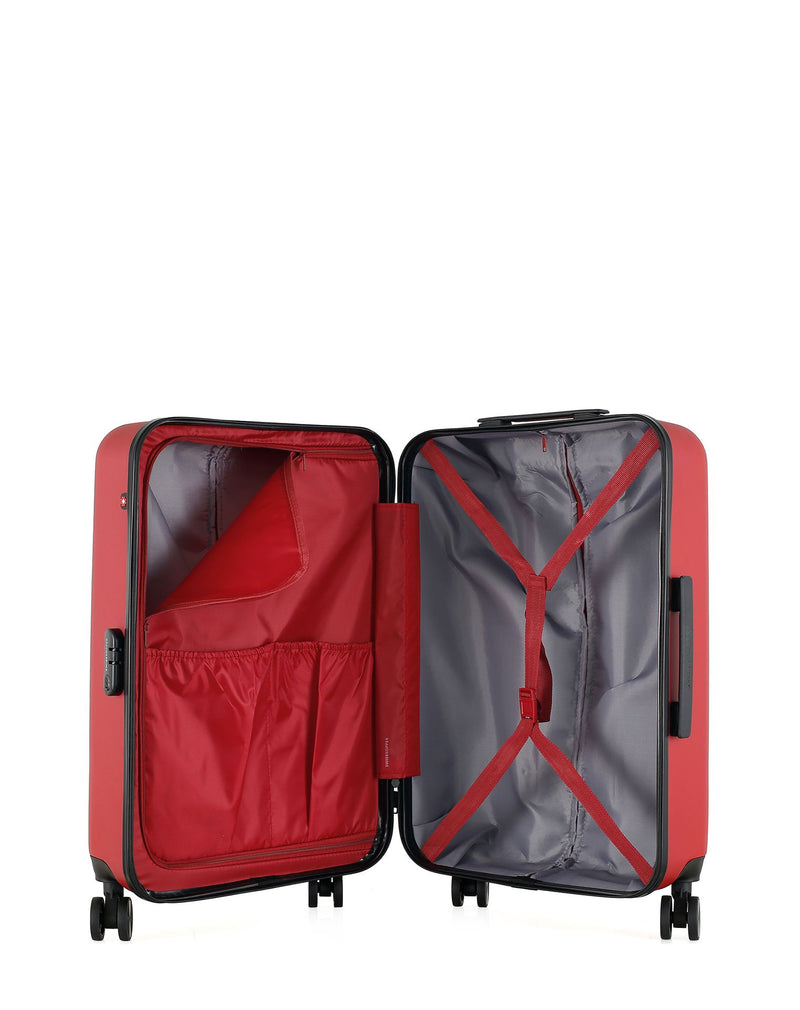 SWISS KOPPER - Lot de 4 - Valises weekend, cabine, cabine XXS et vanity RUTI