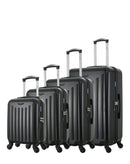 AMERICAN TRAVEL - Set de 4 Valises BROOKLYN-M 75 cm 4 Roues