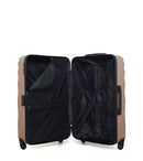 WAVE PARIS - Lot de 2 - Valises grand format et weekend DANUBE
