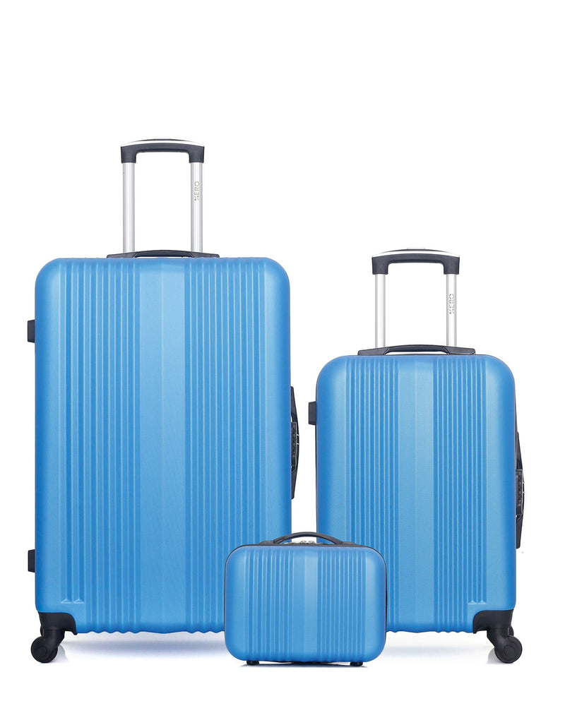 HERO - LOT DE 3 - Valises grand format, cabine et vanity LIPARI