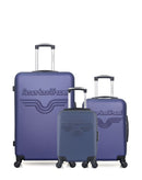 AMERICAN TRAVEL - LOT DE 3 - Valises grand format, cabine et cabine XXS CHELSEA