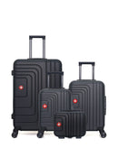 SWISS KOPPER - LOT DE 4 - Valise Grand Format, Valise Cabine, Valise Cabine XXS et Vanity RUTI