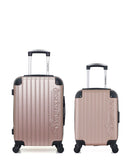 AMERICAN TRAVEL - LOT DE 2 - Valises cabine et cabine XXS BUDAPEST