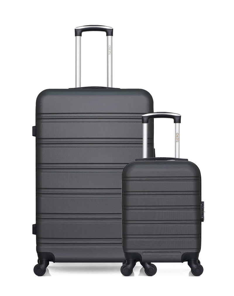 HERO -  Lot de 2 - Valise grand format et valise cabine XXS RENOSO