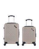 BLUESTAR - LOT DE 2 - Valises cabine et cabine XXS CITE