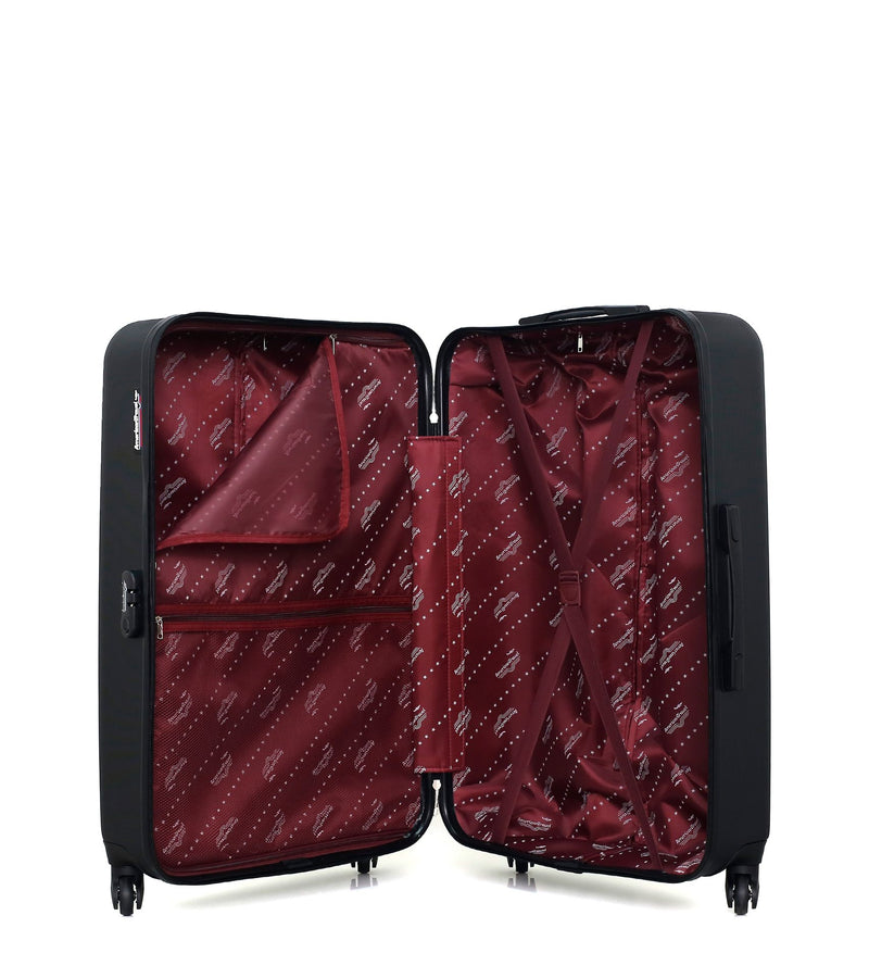 AMERICAN TRAVEL - LOT DE 3 - Valises grand format, cabine et cabine XXS QUEENS