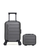 SWISS KOPPER - LOT DE 2 - Valises cabine XXS et vanity AIGLE