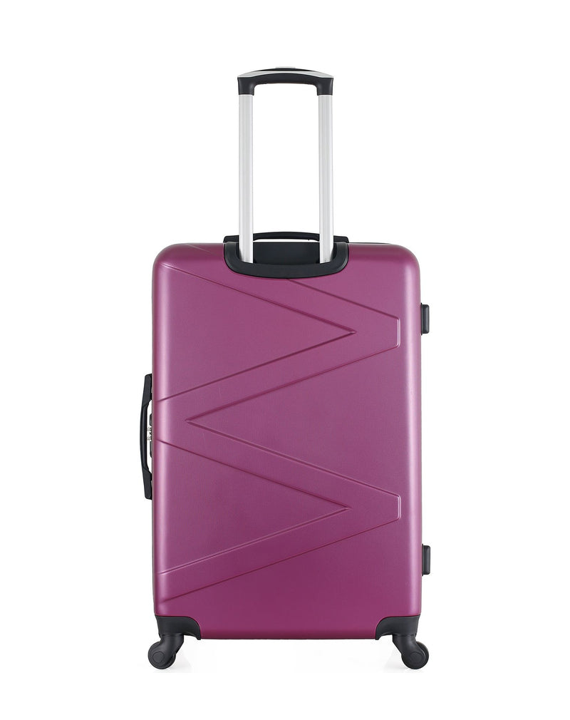 WAVE PARIS - Valise Grand Format ABS AMAZONE 4 Roues 75 cm