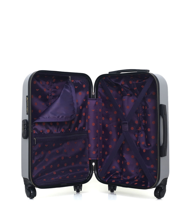 Lot de 2 - Valise cabine et vanity ELEONOR