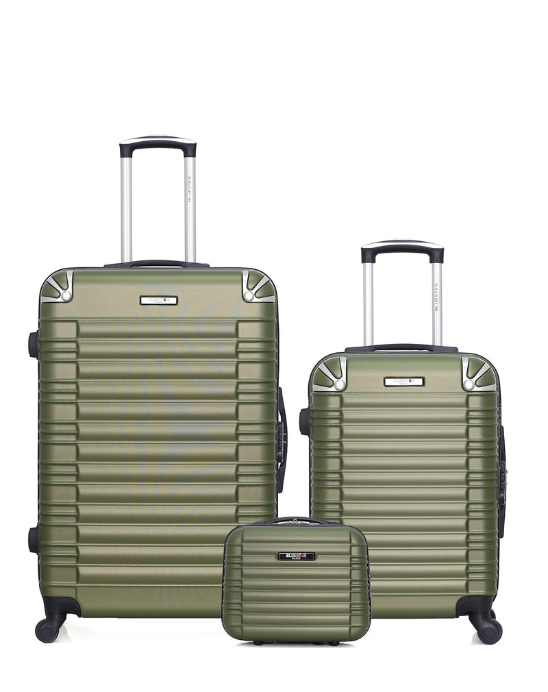 BLUESTAR - LOT DE 3 - Valises grand format, cabine et vanity LIMA