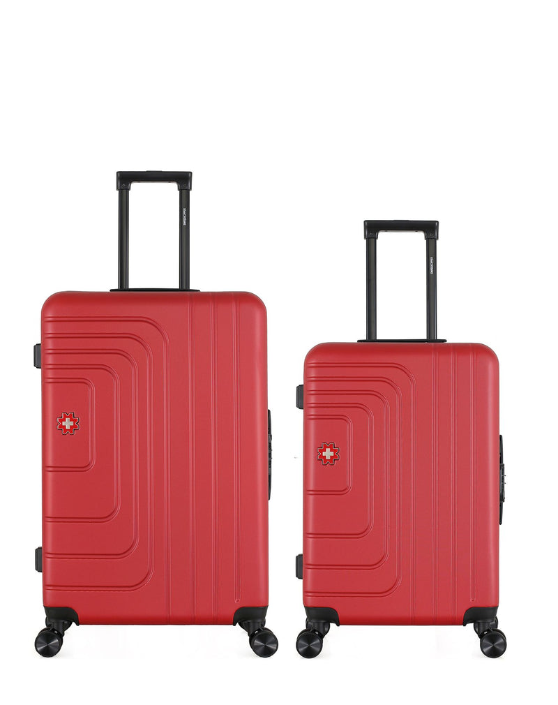SWISS KOPPER - LOT DE 2 - Valise Grand Format et Valise Week-end RUTI