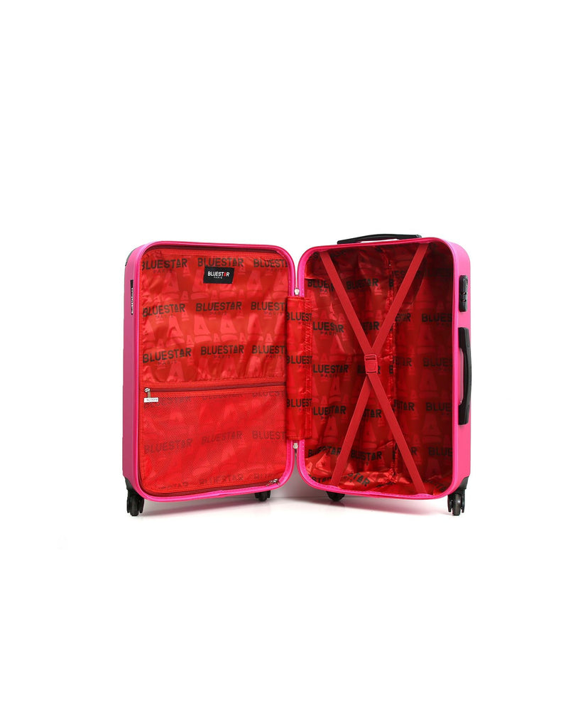 BLUESTAR - Set de 3 Valises BUCAREST 75 cm 4 Roues