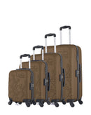 LPB LUGGAGE - Set de 4 Valises NAIS-M 75 cm 4 Roues