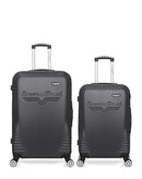 AMERICAN TRAVEL - Lot de 2 - Valises grand format et weekend DC