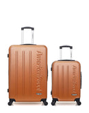 AMERICAN TRAVEL - LOT DE 2 - Valises grand format et cabine BRONX