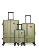 SWISS KOPPER - LOT DE 3 - Valise Grand Format, Valise Week-end et Valise Cabine XXS USTER