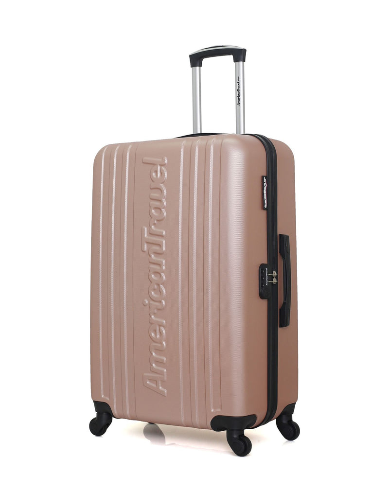 AMERICAN TRAVEL - LOT DE 4 - Valises grand format, weekend, cabine et cabine XXS SPRINGFIELD