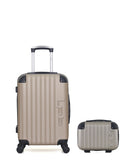 LPB LUGGAGE - Lot de 2 - Valises cabine et vanity HAMBOURG