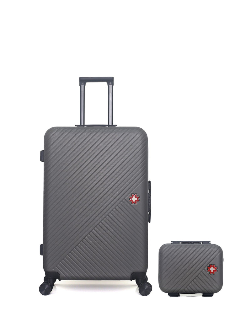 SWISS KOPPER  -  Lot de 2  -  Valise grand format et vanity SPIEZ