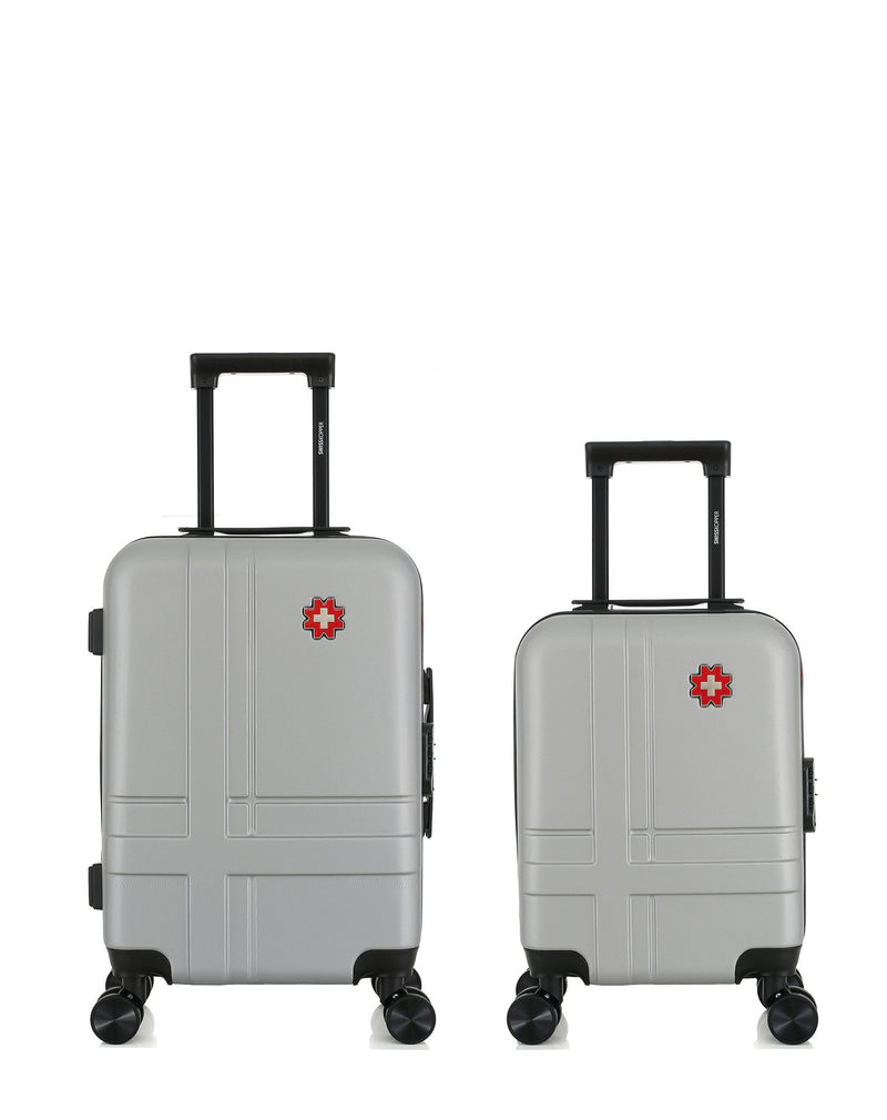 SWISS KOPPER - LOT DE 2 - Valise Cabine et Valise Cabine XXS USTER