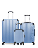 AMERICAN TRAVEL - LOT DE 3 - Valises grand format, weekend et cabine XXS BUDAPEST