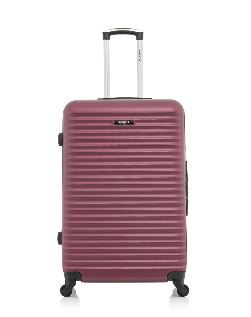 BLUESTAR - Set de 3 Valises BRAZILIA 75 cm 4 Roues