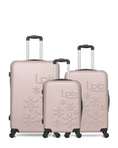 LPB LUGGAGE - Lot de 3 - Valises grand format, weekend et cabine ELEONOR